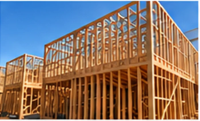 Wood frame structural construction